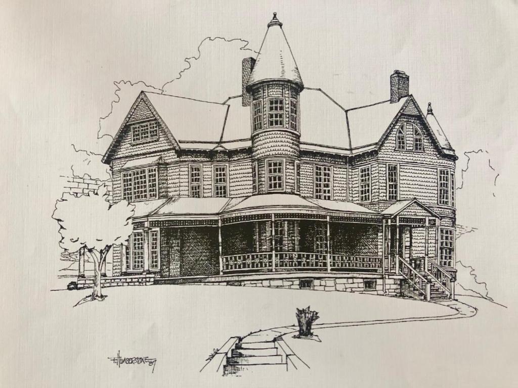 דובוק The Hancock House Bed & Breakfast Inn מראה חיצוני תמונה